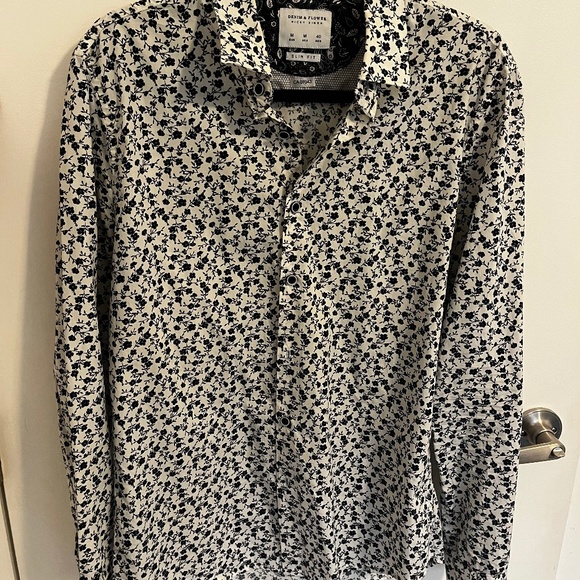 Flower Dress Shirt - Picture 1 of 2